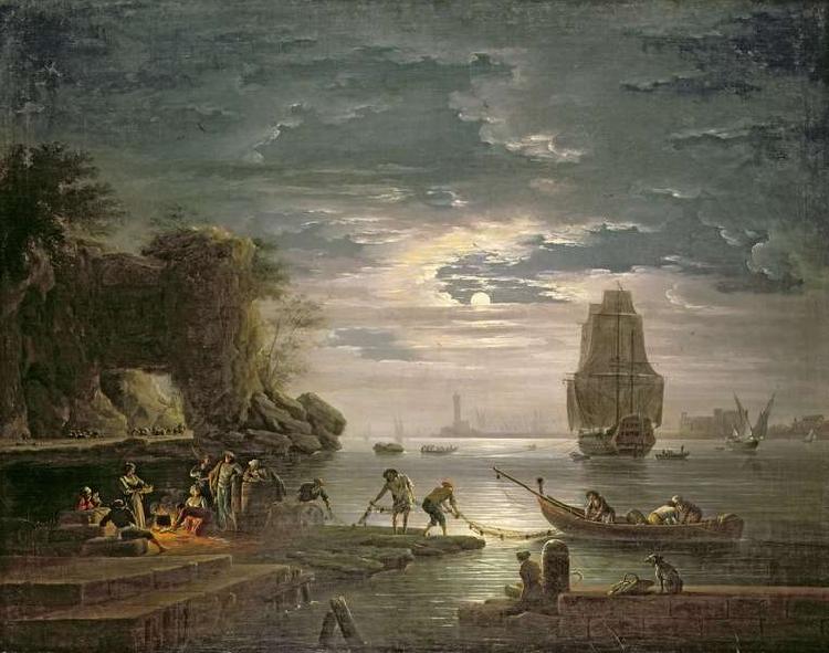 Claude-joseph Vernet The Night oil painting picture